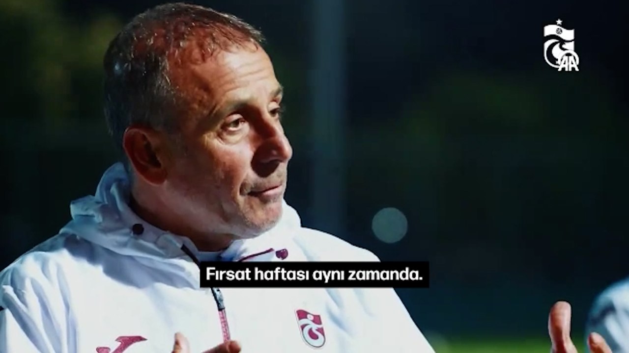 Trabzonspor, Fenerbahçe maçının soyunma odası görüntülerini paylaştı