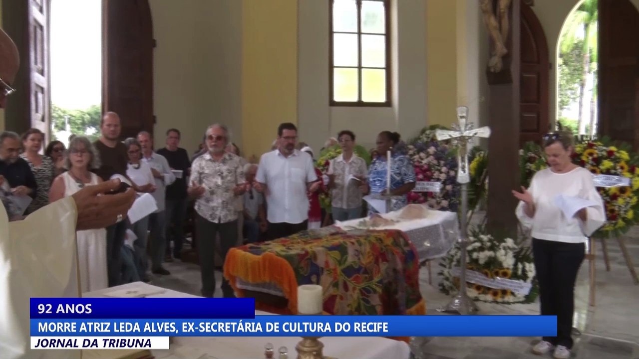 92 anos: Morre atriz e ex secretaria de Cultura Leda Alvez