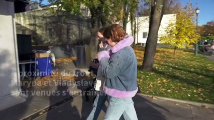 Près du front en Ukraine, l'entraînement de deux jumelles pour les JO de Paris