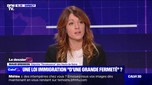 Projet de loi immigration: C'est probablement le texte le plus ferme étudié au Parlement ces vingt dernières années , affirme la députée Renaissance Maud Bregeon