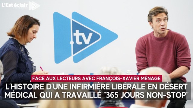 François-Xavier Ménage raconte l'histoire d'une infirmière libérale en désert médical qui a travaillé 365 jours non-stop