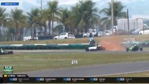 Formula 1600 Brasil 2023 Goiania Race 1 Almeida Flips