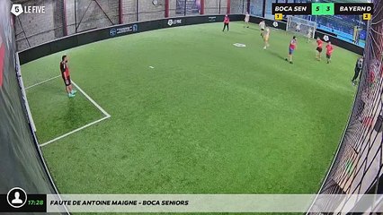 Faute de ANTOINE MAIGNE - BOCA SENIORS