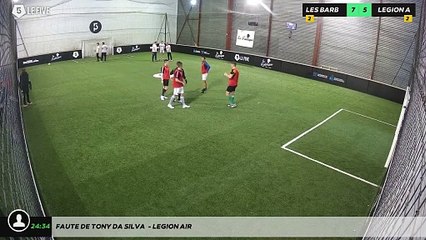 Faute de Tony Da Silva  - LEGION'AIR