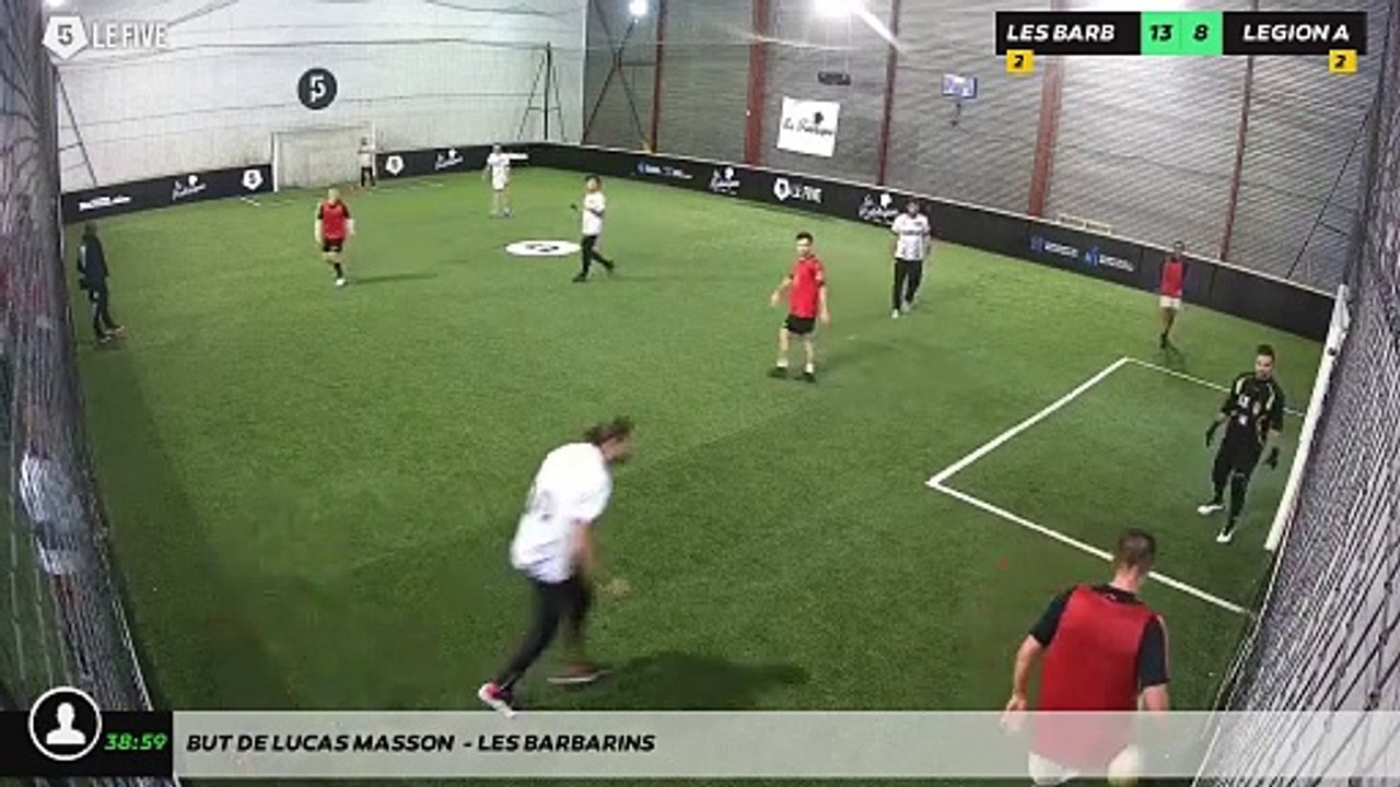But de Lucas MASSON  - LES BARBARINS