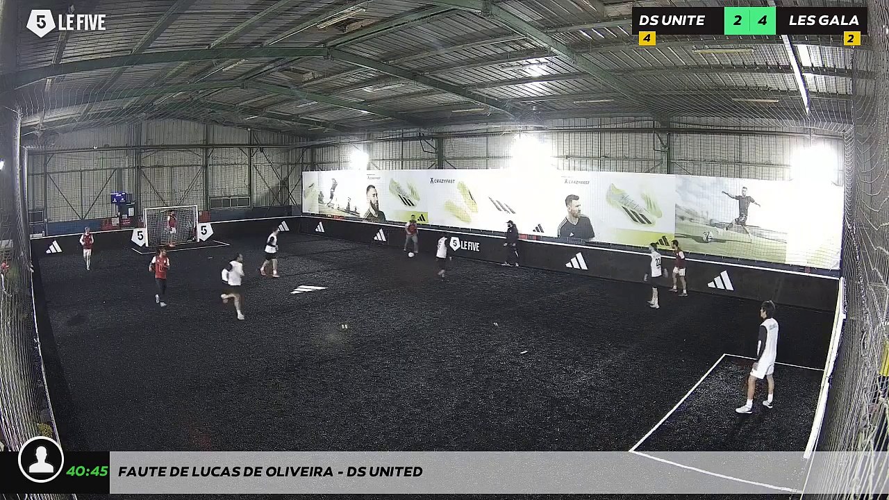 Faute de Lucas DE OLIVEIRA - DS UNITED