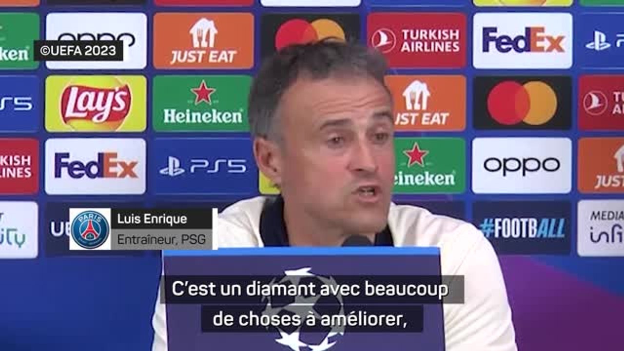 PSG - Luis Enrique : "Zaïre-Emery est un diamant"