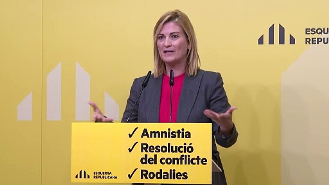 ERC espera detalles del acuerdo entre PSOE y Junts sobre la amnistía ...