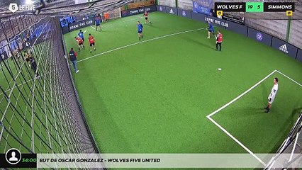 But de OSCAR GONZALEZ - WOLVES FIVE UNITED