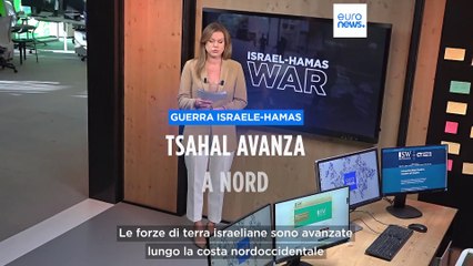 Tsahal avanza nel nord della Striscia