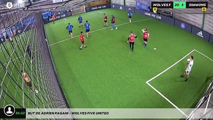 But de Adrien PAGANI - WOLVES FIVE UNITED