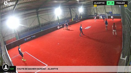 Faute de Maher HADDAD - ALANTYS