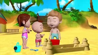Let's Go To The Beach & Swim Like The Baby Sharks Do! Beach song + More Kids Cartoon!