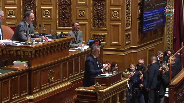 Loi immigration: le discours de Gérald Darmanin au Sénat en intégralité