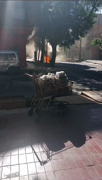 incendio auto cuarta seccion