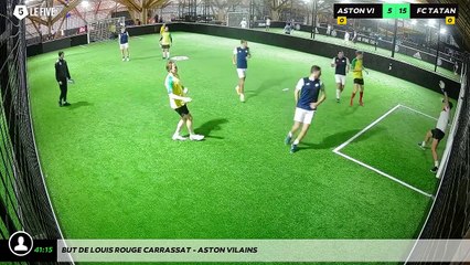 But de Louis Rouge Carrassat - ASTON VILAINS