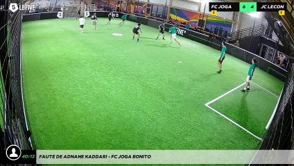 Faute de Adnane KADDARI - FC JOGA BONITO