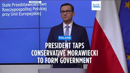 Poland's president taps Prime Minister Mateusz Morawiecki to form new government