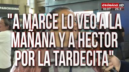 Tiene dos novios y les mando saludos por Crónica: "Héctor y Marce, los amo"