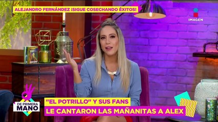 Alejandro Fernández REVELA si estaría dispuesto a un DUETO con la familia Aguilar