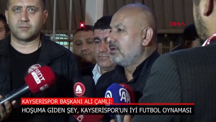 Ali Çamlı: Kayserispor, dünden yarın daha iyi olacak
