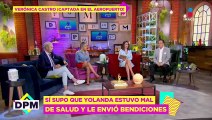 ¡Verónica Castro REAPARECE hablando de Yolanda Andrade y del bebé que espera Cristian!