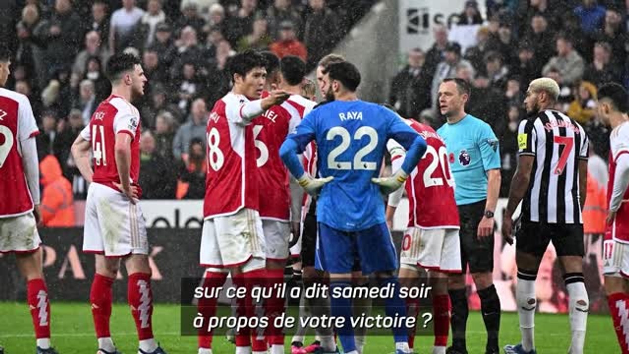 Newcastle - Howe évite soigneusement le sujet Arteta