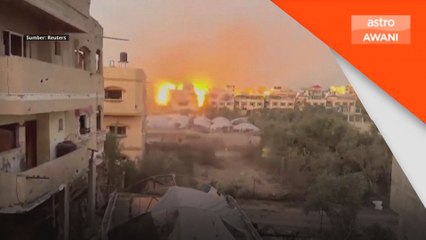 Lebih 100 serangan udara Israel di Gaza City dalam tempoh sejam
