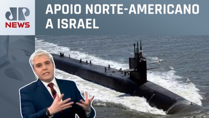 EUA enviam submarino nuclear ao Oriente Médio; Marcelo Favalli analisa