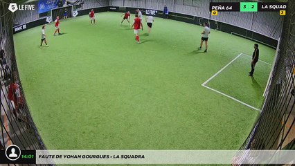 Faute de Yohan Gourgues - LA SQUADRA