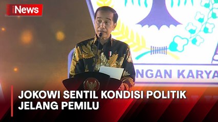 Pernyataan Jokowi Sebut Suasana Politik Jelang Pemilu Banyak Dramanya