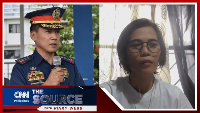 Misamis Occ. Police acting prov. dir. PCol. Dwight Monato & NUJP sec. gen. Ronalyn Olea | The Source