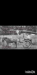 Transportation modes legend in Jakarta (Batavia)
