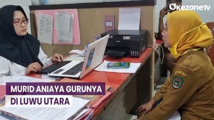 Télécharger la video: Tak Terima Ditegur, Murid Aniaya Gurunya di Luwu Utara hingga Trauma