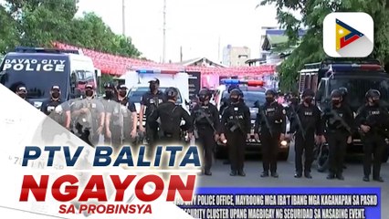 Seguridad sa Pasko Fiesta sa Davao, nakahanda na