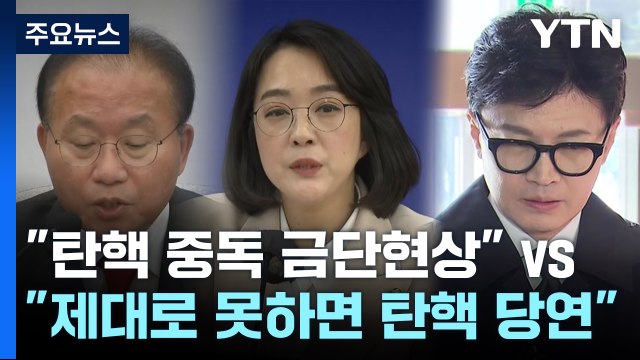 탄핵 중독 금단현상 vs 일 제대로 못하면 탄핵 당연 [앵커리포트] / YTN