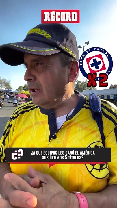 ¿A qué equipos les ha ganado el América sus últimos 5 campeonatos?