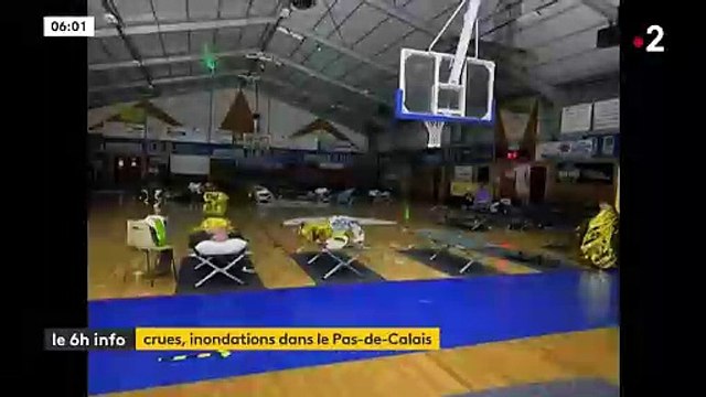 Le Pas-de-Calais sous les eaux après 24h en alerte rouge en raison du débordement des cours d'eau