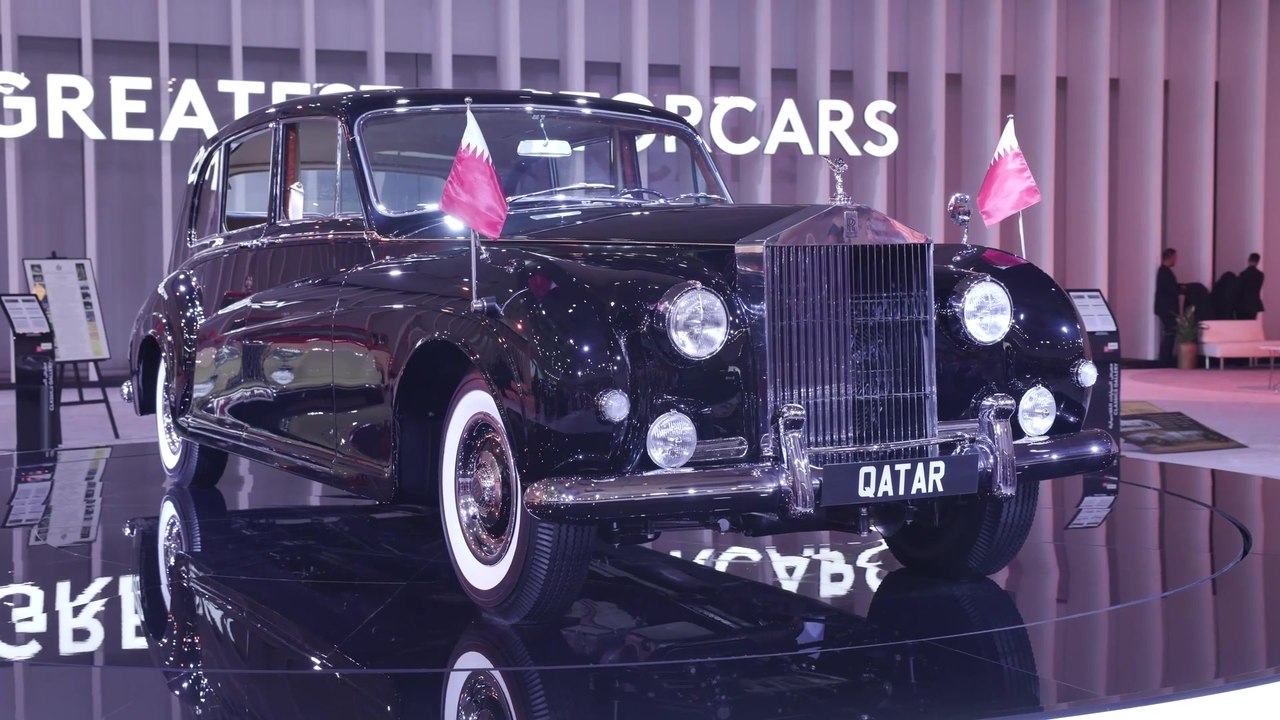 Geneva International Motor Show Qatar 2023 - On display at the ‘GIMS Qatar Classics Gallery’ are automotive jewels from world-renowned car collections