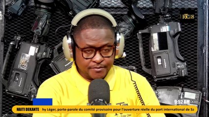 Vis Prezidan komite ki fè pati selil refleksyon pou ouvèti pò a mande leta otorize bato a debake.