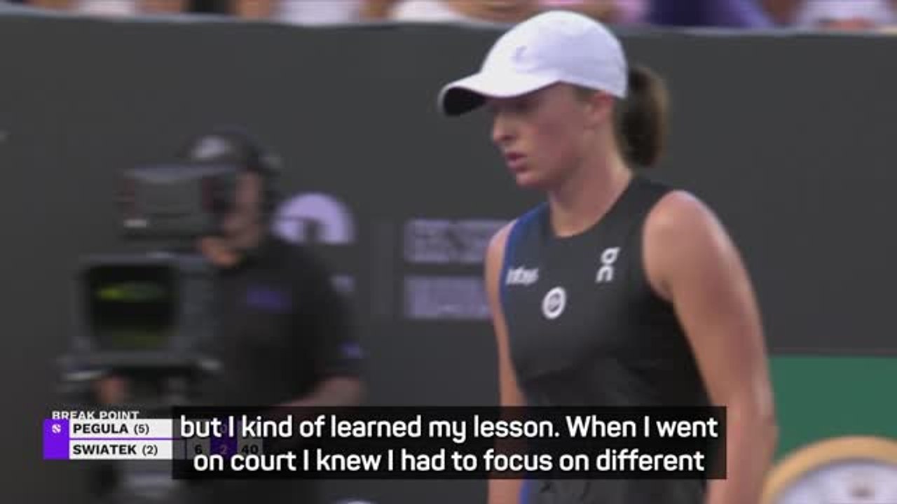 Swiatek exceeds own expectations to claim WTA Finals and number one ranking