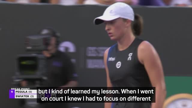 Swiatek exceeds own expectations to claim WTA Finals and number one ranking