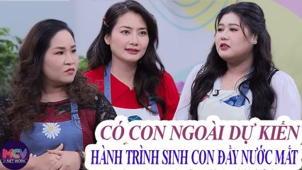 Có Con Ngoài Ý Muốn 3 Tháng Không Biết Có Bầu. Hành Trình Sinh Con Đầy Nước Mắt Của Mẹ Bỉm _ MCV TV