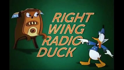 Donald Duck Cartoons   Right Wing Radio Duck and Bee At The Beach (3)
