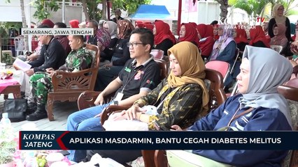 Aplikasi Masdarmin, Bantu Cegah Diabetes Melitus di Semarang