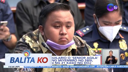 Jey Rence Quilario o 'Senior Agila' at 12 iba pang miyembro ng SBSI, sinampahan ng 21 kaso ng DOJ | BK