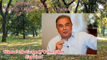 Wanted: The Escape Of Carlos Ghosn Explained | The Escape of Carlos Ghosn apple tv | carlos ghosn