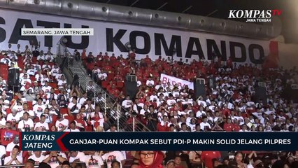 Ganjar-Puan Kompak Sebut PDI-P Makin Solid Jelang Pilpres