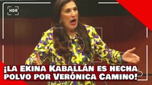 VEAN! ¡la Ekina Kaballán es hecha polvo por Verónica Camino por lucrar con la desgracia de Acapulco!