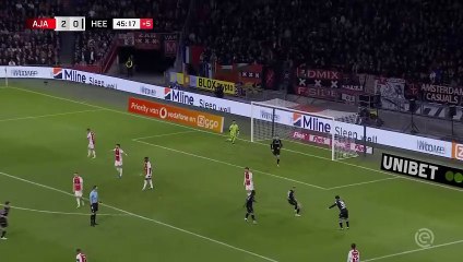 Ajax 4-1 win over Heerenveen in the Dutch Eredivisie